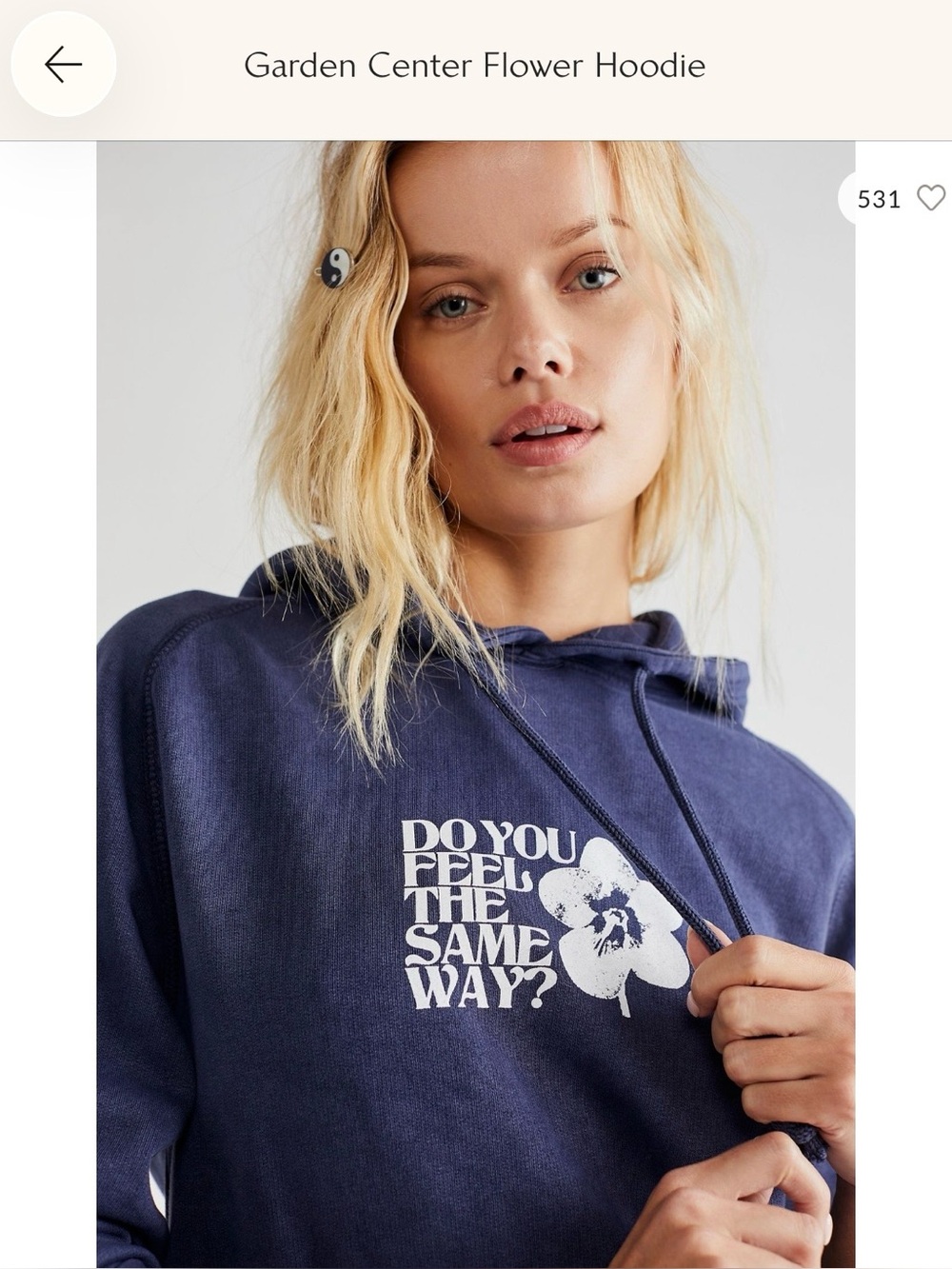 Garden Center Flower Hoodie